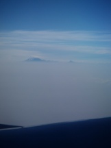 Kili from the plane